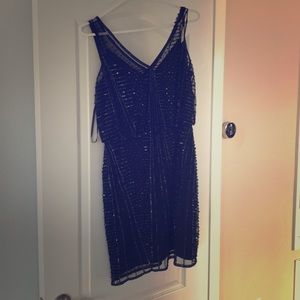 Adrianna Papell sequin dress